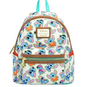 Disney Loungefly Lilo & Stitch Decade Outfits Mini Backpack Boxlunch